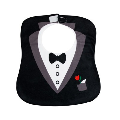 Carra Gentleman Black бебешки лигавник